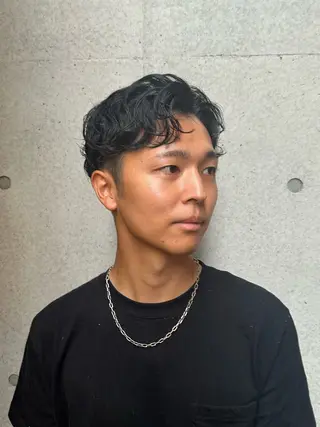 パーマ メンズ 似合わせカット /パーマ岡本淳平のヘアスタイル