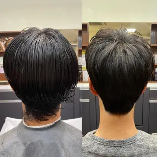 ショート メンズ トレサンパ所属・💈トレサンパ 💈金山駅✂︎愛実のヘアスタイル