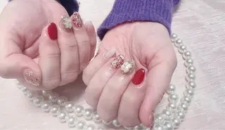 ネイル ✿は✿ぴ ✿ね✿す✿のネイルデザイン