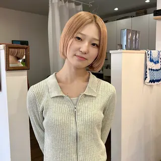 カラー 舛井 野乃のヘアスタイル