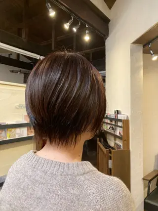 ショート 🌸栄/髪質改善 透明感/ムラカミ🌸のヘアスタイル
