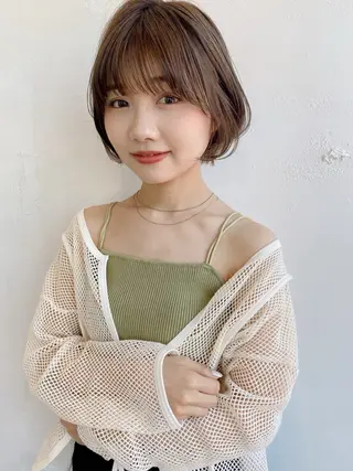 ショート 渡邉 優李のヘアスタイル