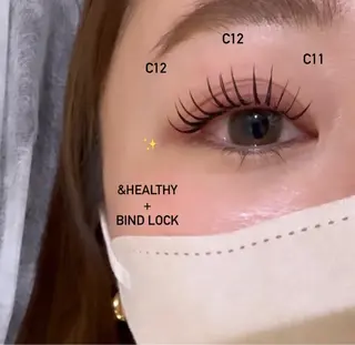 マツエク・マツパ Le Riad 水野のマツエク・マツパデザイン