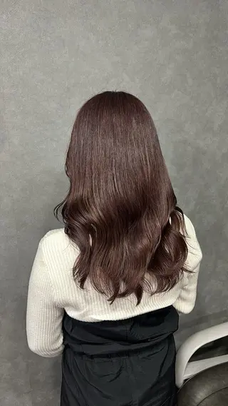 セミロング chouette/ 根本優希のヘアスタイル