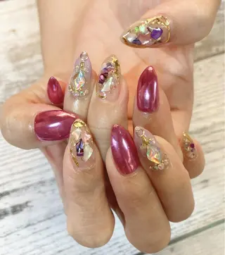 ネイル ファンエニタイム所属・中川 愛のネイルデザイン