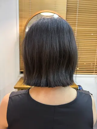 ミディアム bless所属・shoki カットモデル大募集のヘアスタイル