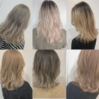 ミディアム カラー Lolonois梅田 /Okazaki:)のヘアスタイル