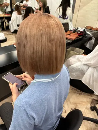 ショート 美髪カラー/似合わせ まつげパーマ/はるかのヘアスタイル