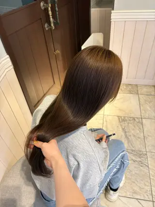 ロング カラー Lidee kanonのヘアスタイル