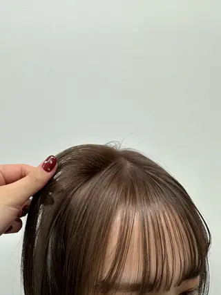 ミディアム カラー yuika .のヘアスタイル