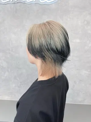 メンズ カラー カラー＆ブリーチ特化 ジェミニ メンズ瀬田のヘアスタイル
