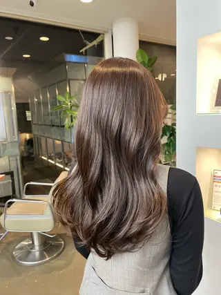 ロング 🍑まき/カット /髪質改善カラー🍑のヘアスタイル