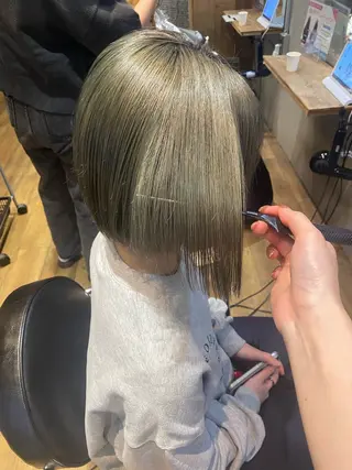 ショート 井上 麻帆のヘアスタイル