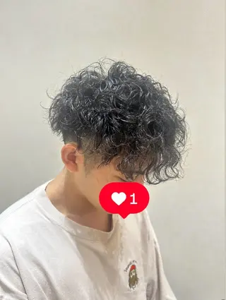 パーマ メンズ Yamamoto 半個室美容室zinaのヘアスタイル