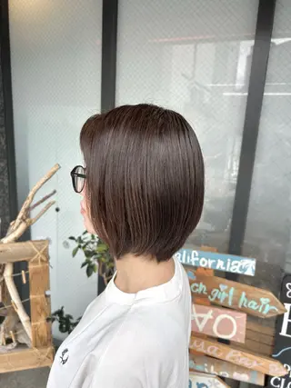 カラー 【垢抜けマッシュ】/ 藤沢/Hinaのヘアスタイル