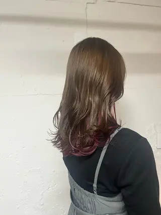 ミディアム カラー 🩵似合わせカット SEIRA🩵のヘアスタイル