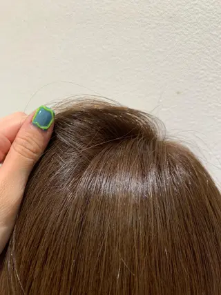 セミロング ワタナベ アオイのヘアスタイル