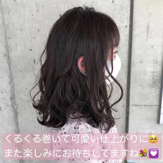 ミディアム カラー ヘアアレンジ 髪質改善/艶髪 🫧高橋湧也のヘアスタイル