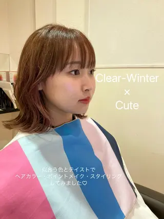 ミディアム 🌼イメコン美容師 🌼水島麗子のその他イメージ