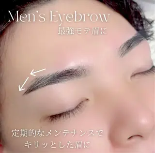 メンズ アイブロウ 蓮田 沙月の眉毛・アイブロウイメージ