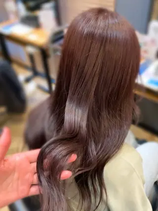 ロング 鎌取/透明感カラー /ボブ/顔まわりのヘアスタイル
