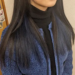 カラー ロング fuwat所属・秋葉原でカラーする なら🐉ちぇーたんのヘアスタイル