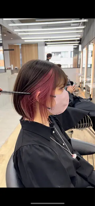 ミディアム メンズ/韓国レイヤー /縮毛矯正/📍爽太のヘアスタイル