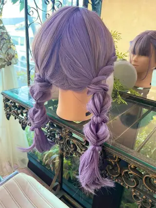 ヘアアレンジ MIZUKI🫧ྀི 韓国ヘアAFLOATのヘアスタイル