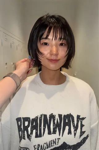 ショート M.SLASH表参道所属・🩵垢抜けボブ /ミニボブ🩵しおのヘアスタイル