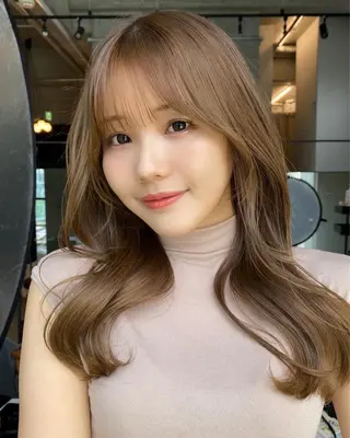 ロング カラー SALOWIN原宿AROA店所属・顔まわり神カット✂︎ 齋藤雄大【表参道】のヘアスタイル