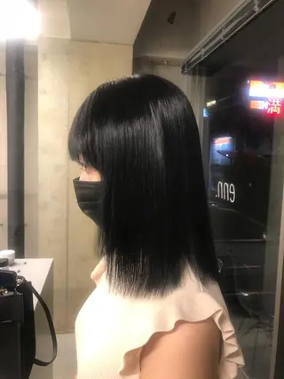 ミディアム モデル様募集 まなみのヘアスタイル