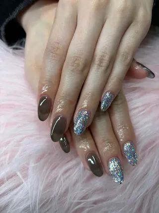 ネイル rukianail 新里のネイルデザイン