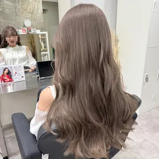 ロング カラー 🎀髪質改善×韓国レ イヤー×透明感/米田のヘアスタイル