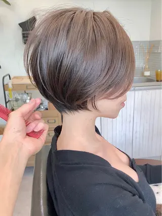 ショート i.+sapporo所属・ショート/レイヤー /札幌/小山内のヘアスタイル