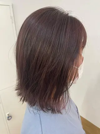 ミディアム カラー joli【ジョリ】所属・mayu ☺︎のヘアスタイル