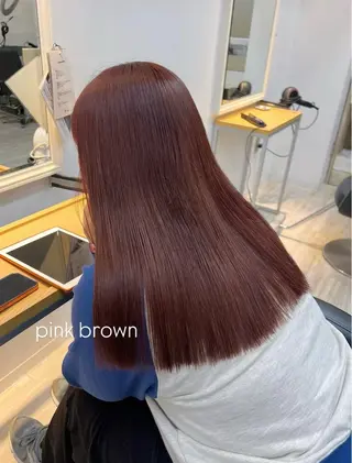 セミロング カラー 【女性限定】 田中明莉🎀のヘアスタイル
