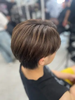 メンズ 🎀ハイトーン✖︎ 暖色🎀RYUKAのヘアスタイル