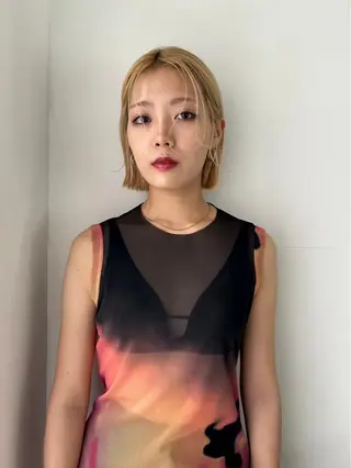 ショート rizu ボブヘアのヘアスタイル