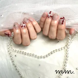 ネイル 🩷🩵mm.大宮 Riyo🧸🩵🩷のネイルデザイン