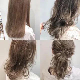 ロング カラー 韓国ヘア🇰🇷 トヨキトキコのヘアスタイル