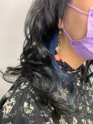 セミロング カラー ヘアアレンジ 近藤千翔🩵 髪質改善Periodのエステ・リラクイメージ