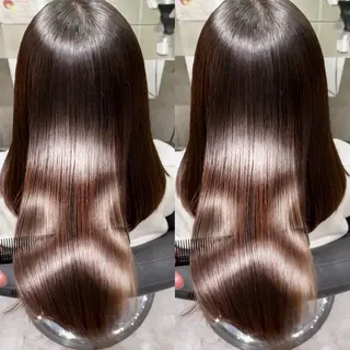 ロング 神戸三宮/縮毛矯正/ 髪質改善/北郷のヘアスタイル