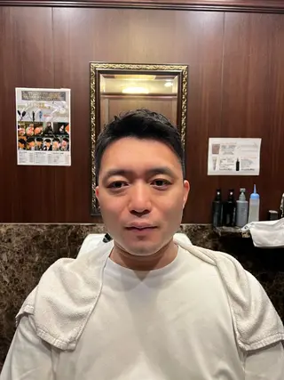 ショート メンズ ヒロ銀座バーバーショップ丸の内所属・秋山 琳太のヘアスタイル