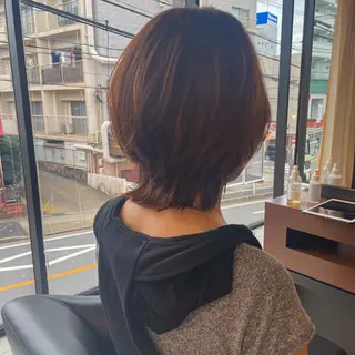 ショート ショート・ボブ 中村俊哉のヘアスタイル