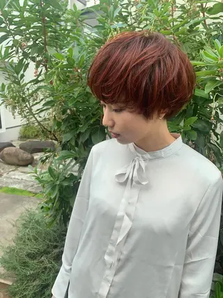 ショート loka所属・山本 晶大のヘアスタイル