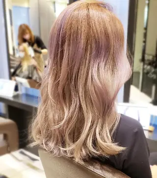 セミロング カラー 🌿小川 大輔🌿のヘアスタイル