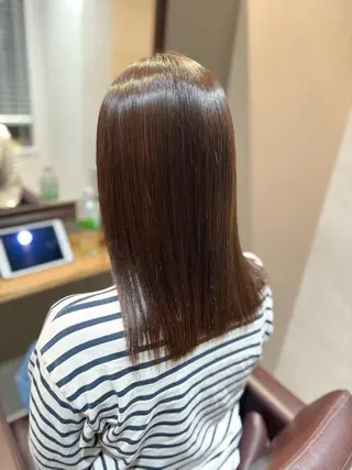 ロング 髪質改善美容室 si by bokuno銀座所属・美髪矯正 selyaのヘアスタイル