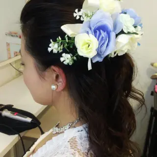 セミロング ヘアアレンジ Gypsoly ☺︎ゆきのその他イメージ