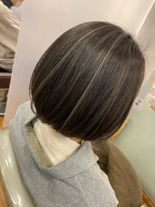 カラー 茅ヶ崎/ハイライト/ ハイトーン/関口実華のヘアスタイル