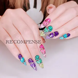 ネイル RE'COMPENSE所属・れこん ぱんすのネイルデザイン